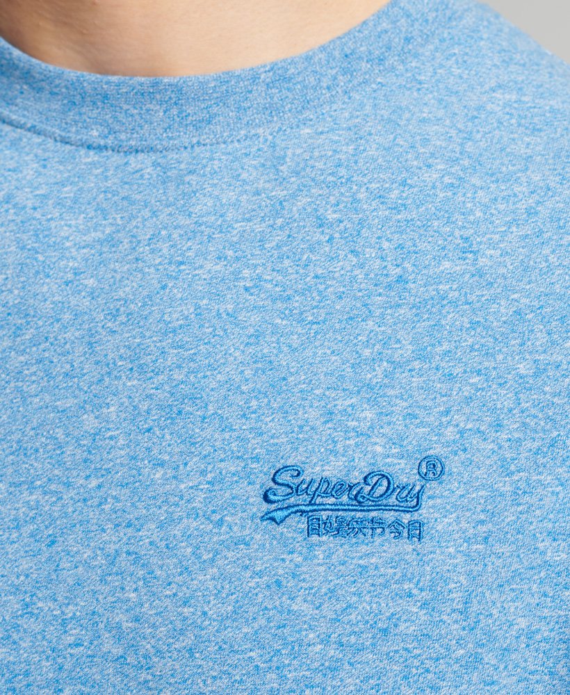 Superdry Vintage Logo Embroidered T-Shirt - Red Marl