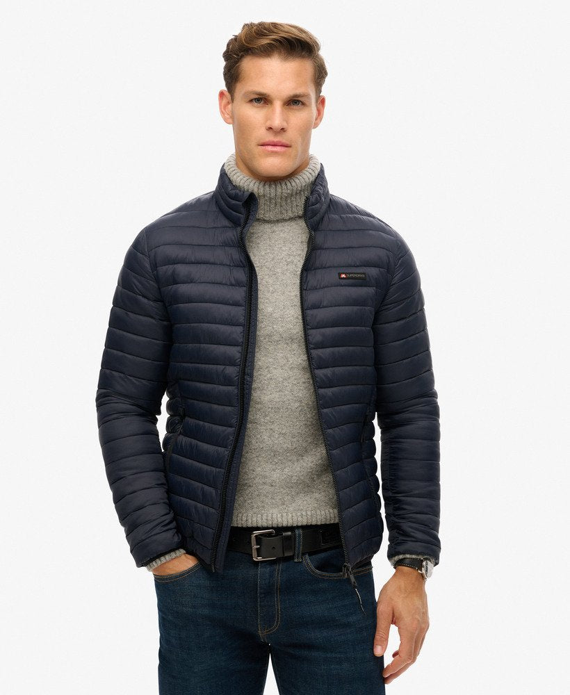 Superdry Non-Hooded Fuji Lite Jacket in Eclipse Navy