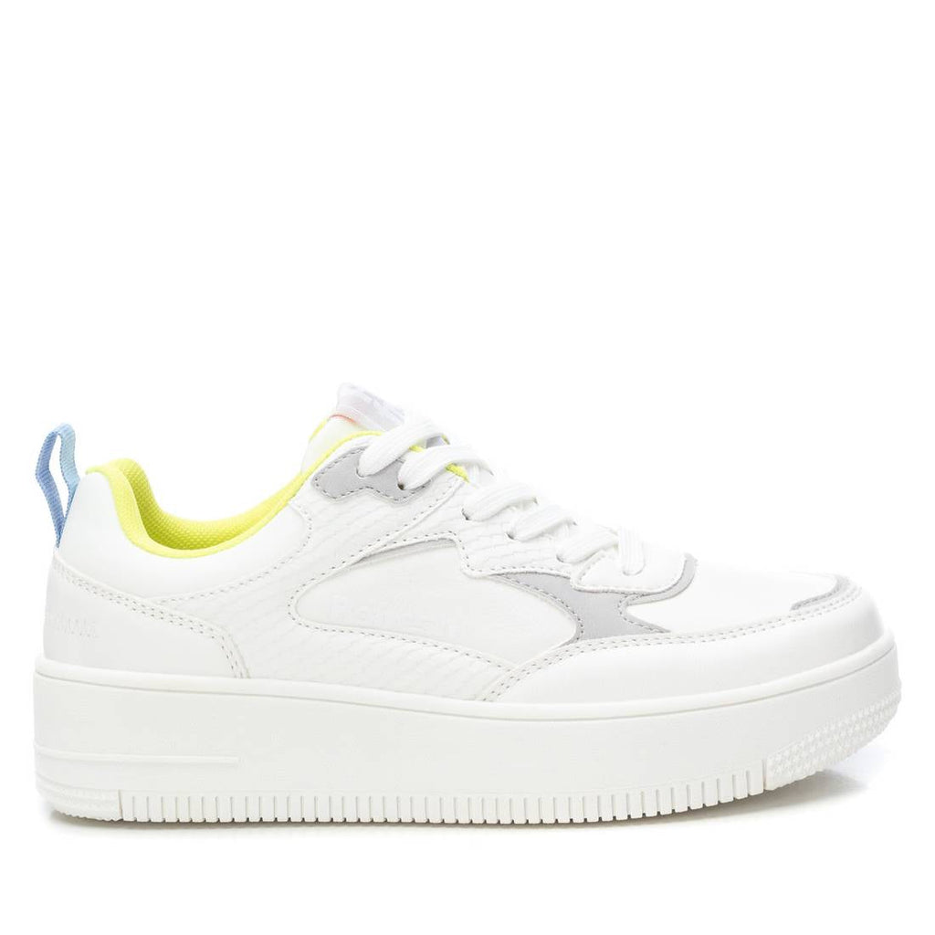 REFRESH WOMEN'S WHITE/LIME SHOE 17241103