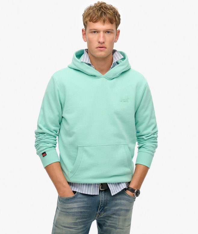 Superdry Essential Logo Hoodie in Spearmint